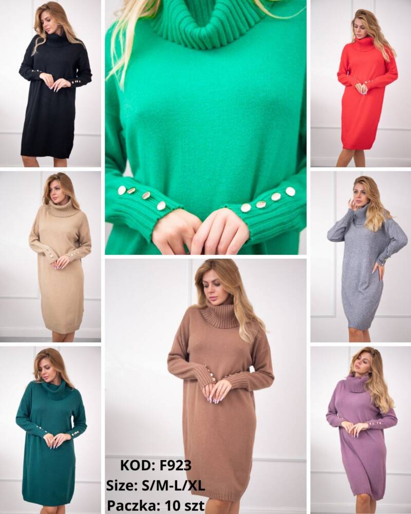 Sukienki damskie Roz S/M-L/XL, Mix Kolor .Paczka 10 szt